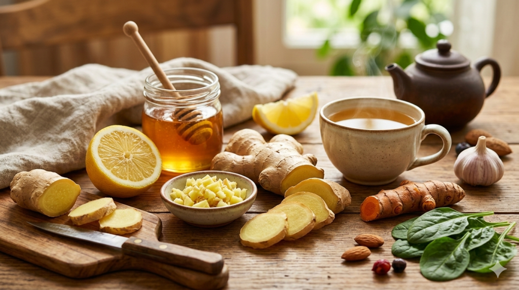   Best foods to boost immunity: ginger