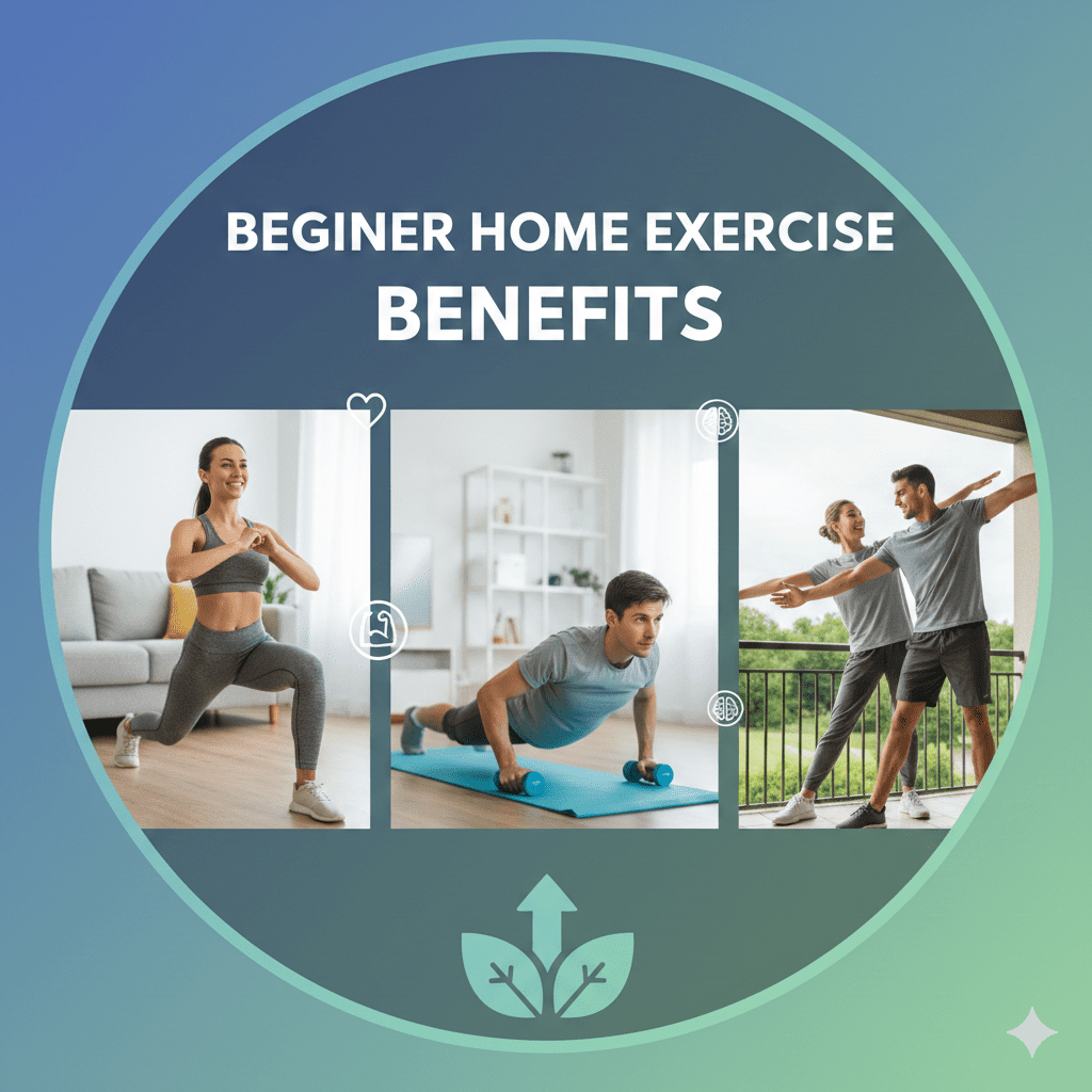 Simple exercise benefits for beginners at home