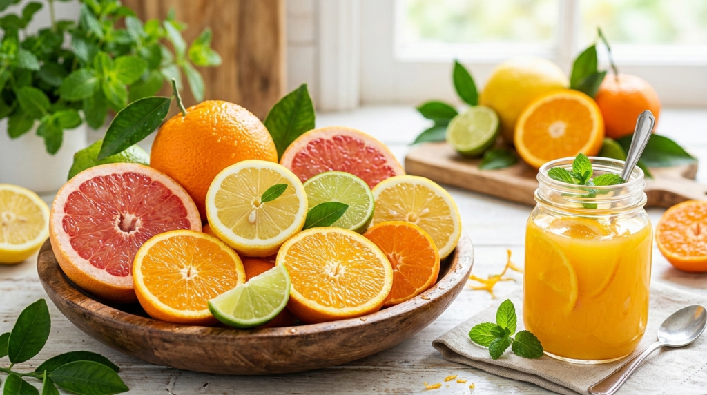 Best foods to boost immunity: citrus fruits