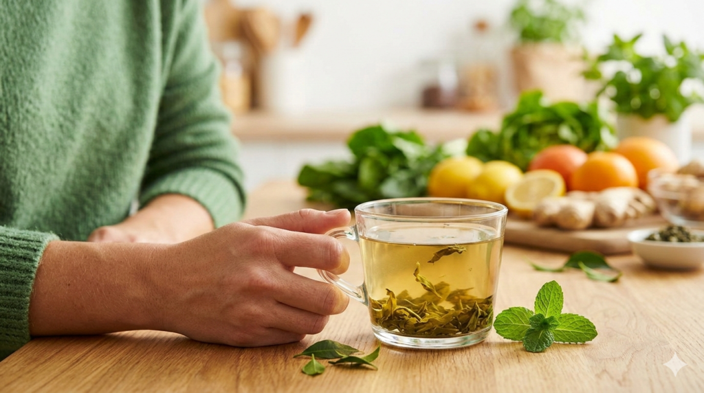 immunity boosting drinks at home green tea