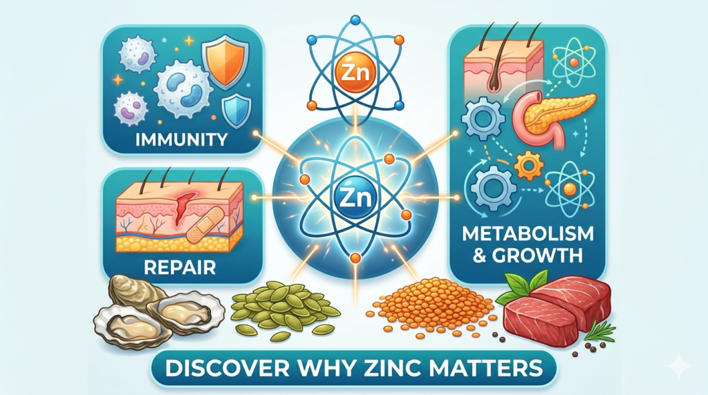 Zinc Deficiency Symptoms

