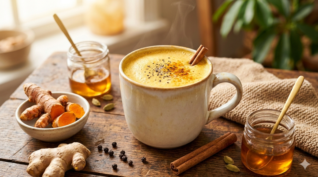 immunity boosting drinks at home turmeric milk