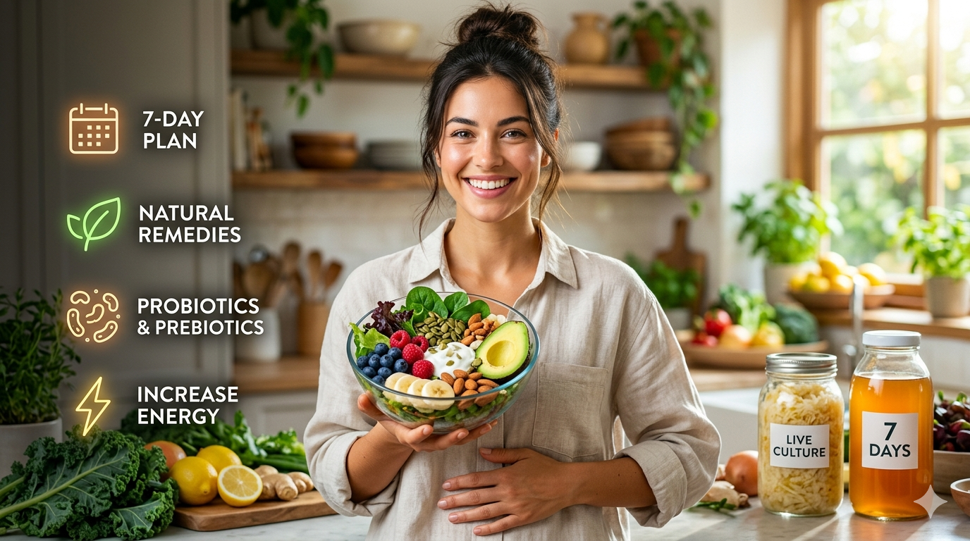 how to reset gut health in 7 days naturally step by step plan